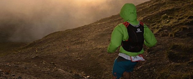 Corriendo en el UTMB (Foto: Organiación UTMB)